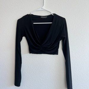 PrettyLittleThing Black Long Sleeve